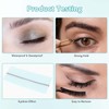 40PCS Self Adhesive Eyelashes Tape, Strong-Hold False Lashes Adhesive Strips