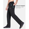 baleaf Men's Fleece Lined Pants Winter Athletic Workout Hiking Track