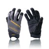 HANDLANDY Mens Work Gloves with Touch Screen Fingertips, Breathable &