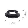 4pcs Lamp Shade Reducer Ring E14 Converter,E14 Lamp Shade Adaptor