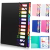 Tatxmalv A4 Document Folder, Expanding Folder, Document Folder with 12