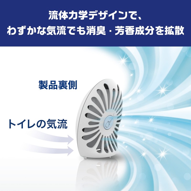 Febreze W Deodorizer Toilet Deodorizer + Antibacterial Fresh Clean Lavender