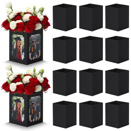 EQOREIIN 15 Pack Graduation Box Centerpieces for Table 6/7 In Photo Display