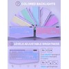 Wireless Keyboard and Mouse Combo with 7 Colored Backlits, Wrist