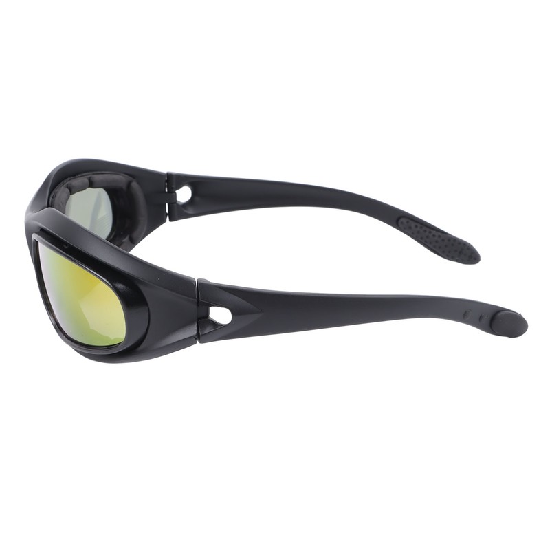 Polarized Motorcycle Riding Goggles Reduce Glare Full Frame Windproof Cycling