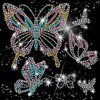 ORIGACH 6 Piezas de Parches de Mariposas con Diseños de