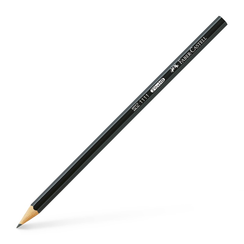 Faber-Castell 111183 Exam Pencil Set with Three Pencils 1111 HB