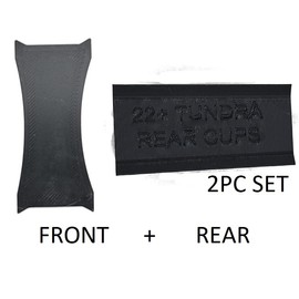 Cup Holder Divider and Hide for 2022 2023 Toyota Tundra, Anti-Tipping Insert (Set_Matte_Black)