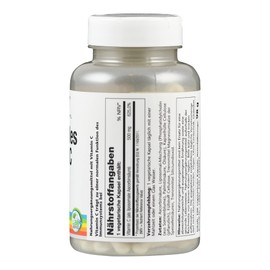 Solaray | Liposomales Vitamin C | 500 mg liposomales Vitamin C pro Kapsel | 100 Kapseln | Hochdosiert, Glutenfrei, Ohne Gentechnik, Vegan, Laborgepüft | Zur Unterstützung des Immunsystems