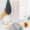 smiry Cotton Kitchen Dish Towels, 13" x 28", 4 Pack