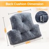 1 MIDDLE ONE Back Pillow for Chair, Memory Foam Lumbar