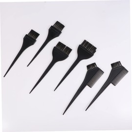 minkissy 2 Sets salon dye comb balayage brush hair applicator comb hair tint bowl home salon dyeing accessories Hair Dye Tools Home Hair Dye Tool Hair Dyeing Kits Disposable mixing bowl