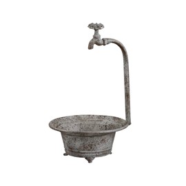Avite IJI-005-AA Antiqued Patine Tap Pot, L, 9.8 x 10.8 x 16.9 inches (25 x 27.5 x 43 cm)