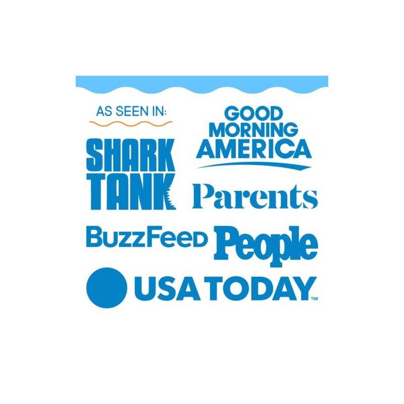 Date Stickies by InchBug - 5 Pack (Summer Blue)