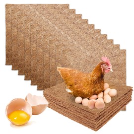 Chicken Nest Pad, 10 Pieces Chicken Nesting Box Liners, 33 cm Chicken Nesting Pads, Chicken Coop, Chicken Coop Litter, Nesting Pads for Chickens, Chicken Nesting Box Liner Reusable