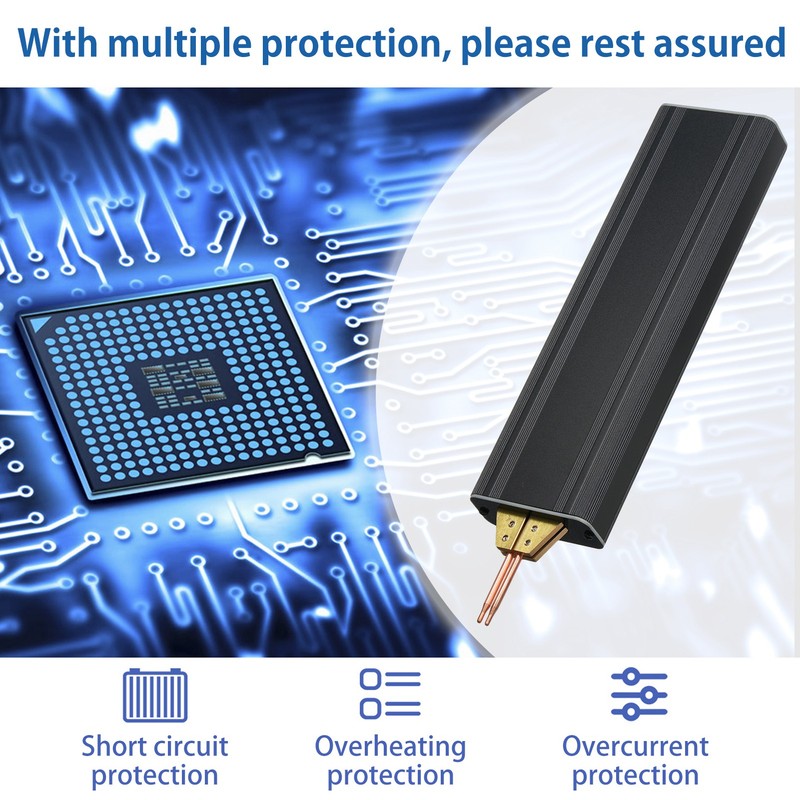 Spot Welder 5 Gears Adjustable Portable Handheld Spot Welding Machine