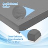 Balance Pad for Exercise 16x13x2 Inch,Non-Slip Foam Mat for Fitness,Yoga,