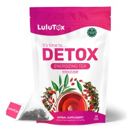 Lulutox Té Detox Adelgazante Con Diente De León Y Ginseng