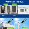 50W Solar Street Light Outdoor Split Type Solar Powered Light
