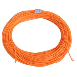 Kylebooker Floating 100FT Fly Fishing Line Weight Forward Design with Welded Loop (Orange, WF8F-100FT)
