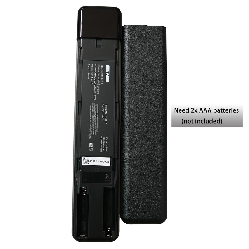 Voice TV Replacement Remote Control RMF-TX621E RMF-TX621U Compatible for Sony