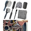 oesee 8PCS Pro Wheel Cleaning Kit - Woolies Brushes, Detailing