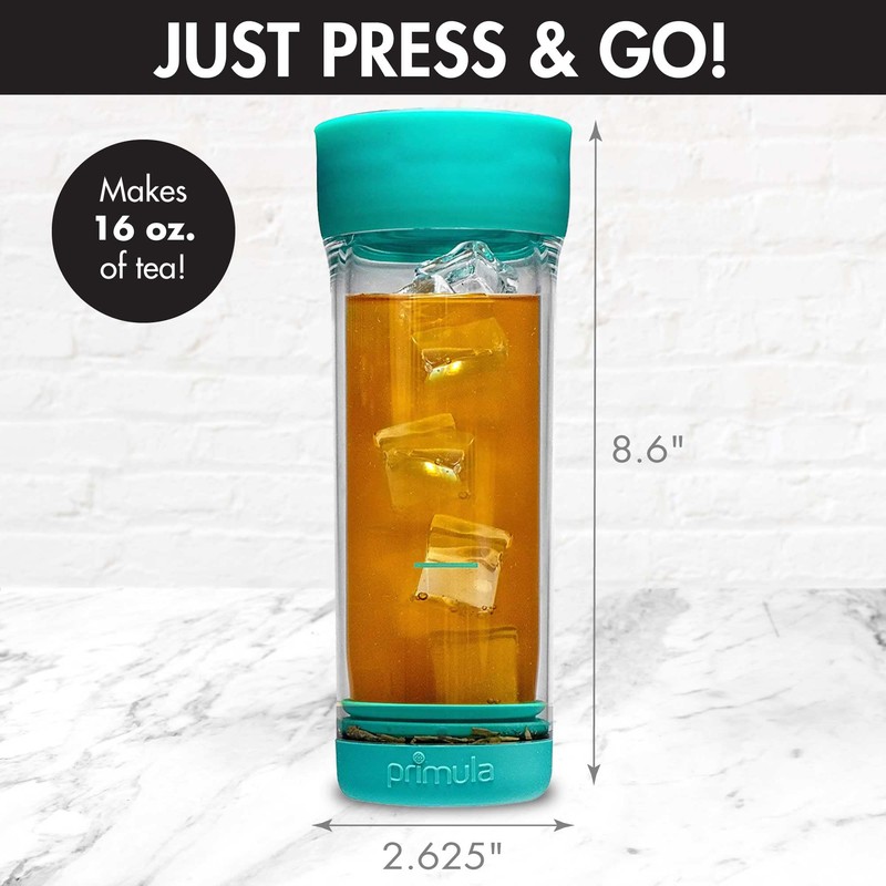 Primula Press & Go Iced Tea Brew Tumbler 16 oz,