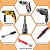 TXXATX Hexagonal Sockets 13 mm Magnetic Hex Bit Set Socket