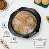 SILFLEMOD Silicone Peforated Sourdough Bread Baking Mold - Perfect Round