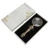 3X Retro Magnifying Glass Handheld Portable Exquisite Magnifying Glass for
