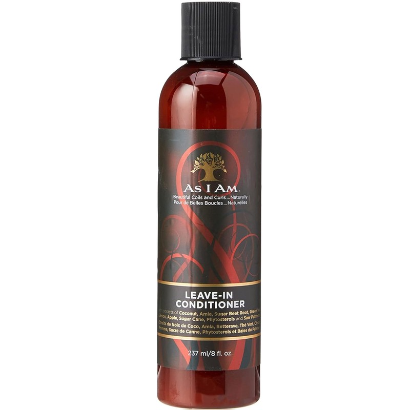 As I Am Leave-In Acondicionador, 8 oz, Paquete de 4