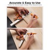Mecurate 7-Inch Rafter Square and 12-Inch Combination Square Set, Precise