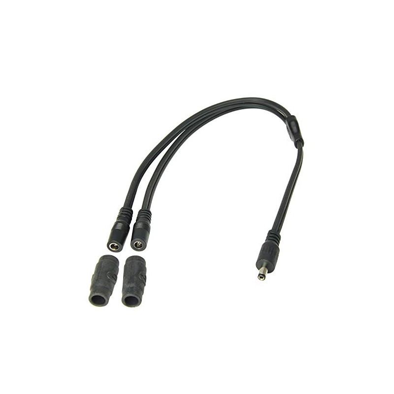 TECMATE Optimate Cable O-45, Y-Splitter, DC2.5mm Plug in to 2