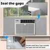 BJADE'S Window Air Conditioner Side Insulated Foam Panel,Full Surround Panels