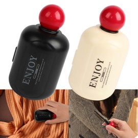 Enjoy Lint Roller, 2 In1 Washable Lint Remover, Reusable Mini Lint-Roller Pet Hair Remover, Enjoy Sticky Roller Ball for Clothes (2pcs)