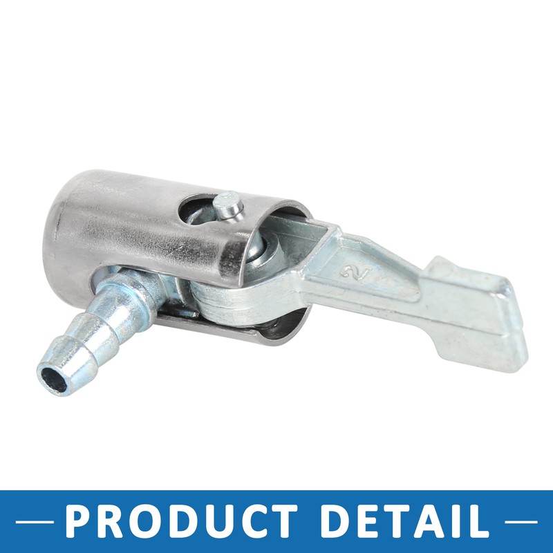 A ABSOPRO Tire Chuck Air Hose Inflator Valve Adapter 6mm