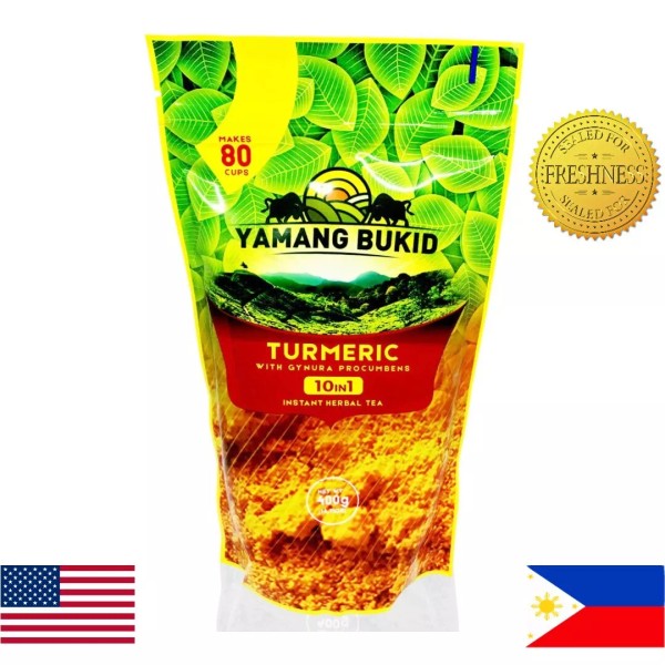YAMANG BUKID TURMERIC 10 IN 1 INSTANT HERBAL TEA 400