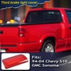 G-PLUS 3rd Brake Light Lens Cover Compatible with1994-2004 Chevy S10