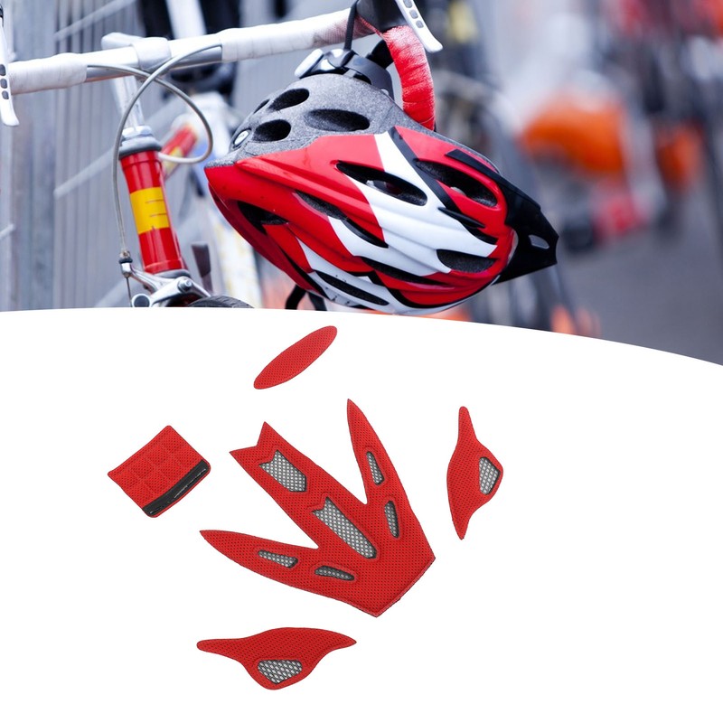 Helmet Padding Kit Sponge Shock Absorption Protective Mat for Motorcycle