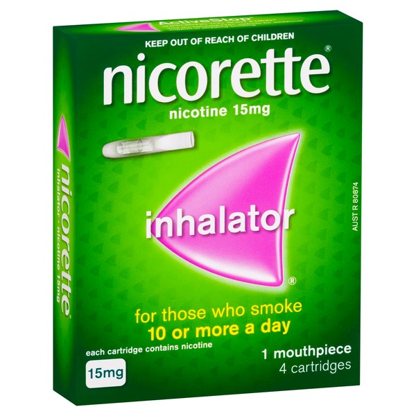 Nicorette Inhalator 15mg X 4