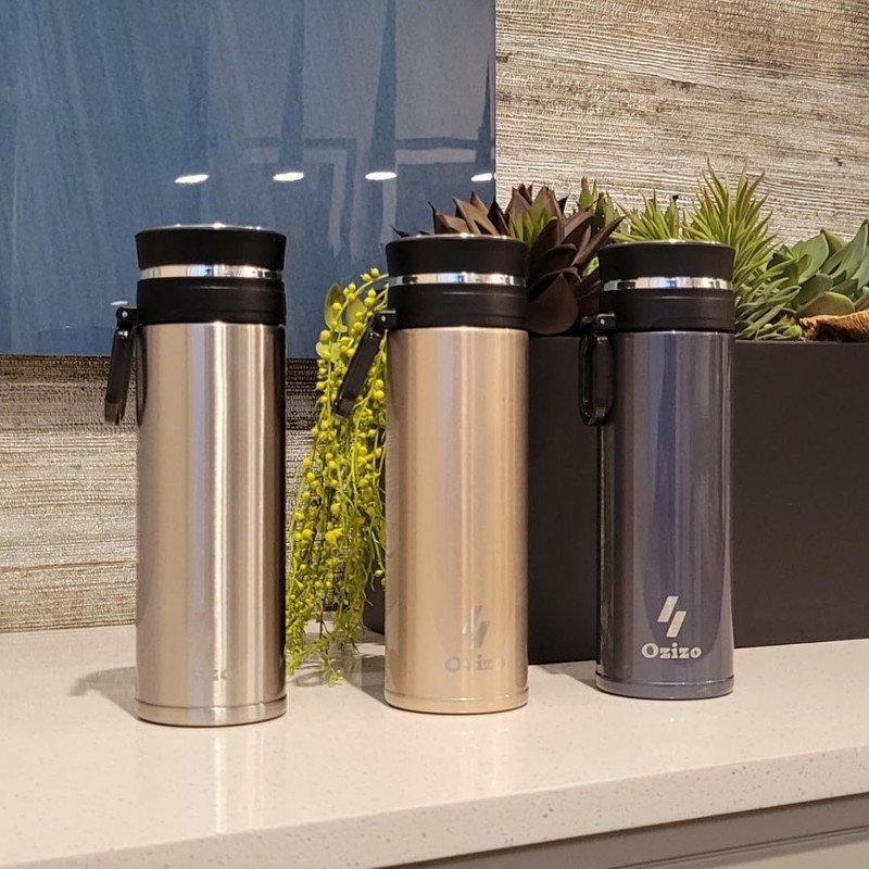 Ozizo Tea Infuser Bottle for Loose Leaf Tea | Stainless