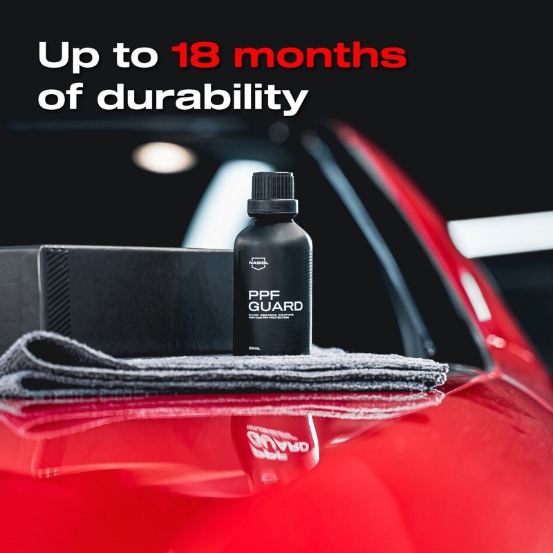 Nasiol PPFGuard Nano Ceramic Coating for Car PPF Protection,50 ml,Car