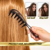 Wide Tooth Comb, Wide Tooth Detangling Curl Comb for Curly