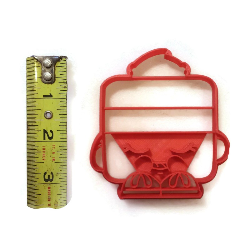 Things4thinkers Shopkins Le'Quorice Cookie Cutter Fondant Cutter