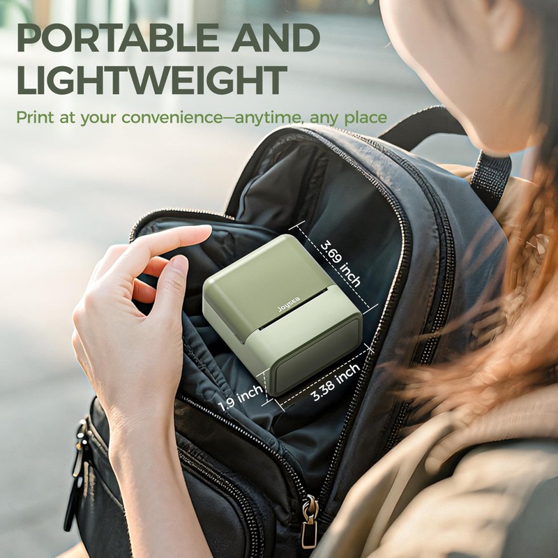 Joysea Bluetooth Label Maker Machine with Tape, OP1 Thermal Sticker