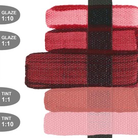 Pro-Art Golden Fluid Acrylic Paint 1 oz-Historical Alizarin Crimson Hue