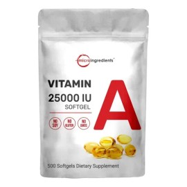 Vitamina A + Ocular Inmunidad Desarrollo 500 Capsulas Eg A70 Sabor Nd