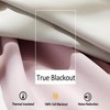 Pink Blackout-Curtains for Bedroom Pom Pom Thermal Insulated 100% Full