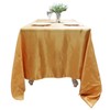 TINWARM 90 x 132 Inch Rectangle Satin Tablecloth for Wedding