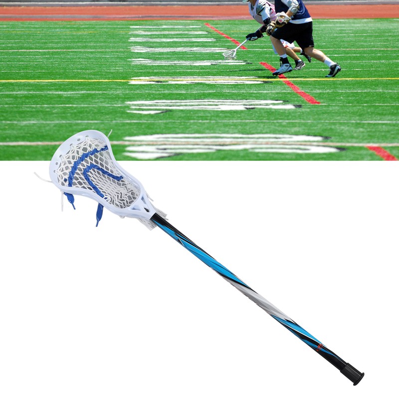24in Lacrosse Stick with White Mesh Pocket Ball Aluminium Alloy